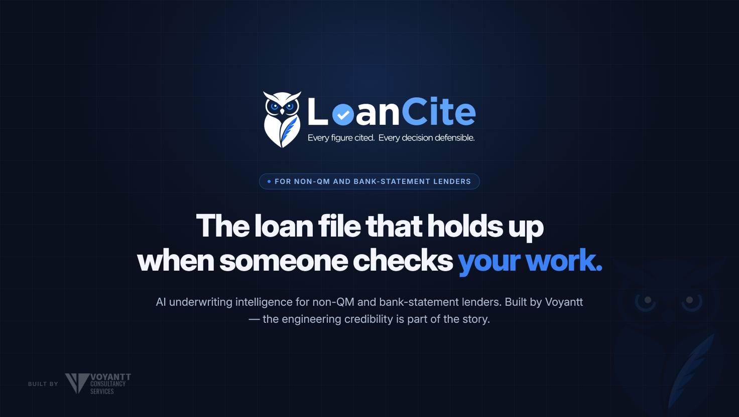 LoanCite: Defensible Non-QM Underwriting Through AI-Powered Income Analysis